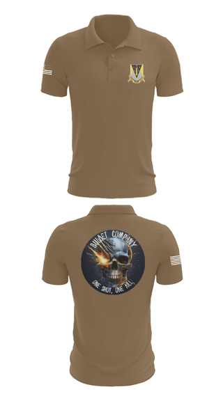 Short Sleeve Performance Polo, USMAPS AY 25, Army, Teamtime, Team time, sublimation, custom sports apparel, team uniforms, spirit wear, spiritwear, sports uniforms, custom shirts, team store, custom team store, fundraiser sports, apparel fundraiser