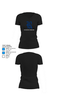Ringgold High School Cheer 51268612 Women's Short Sleeve V-neck Shirt - 37
