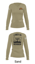 C Med 88701681 Women's Long Sleeve V-neck Shirt - 92