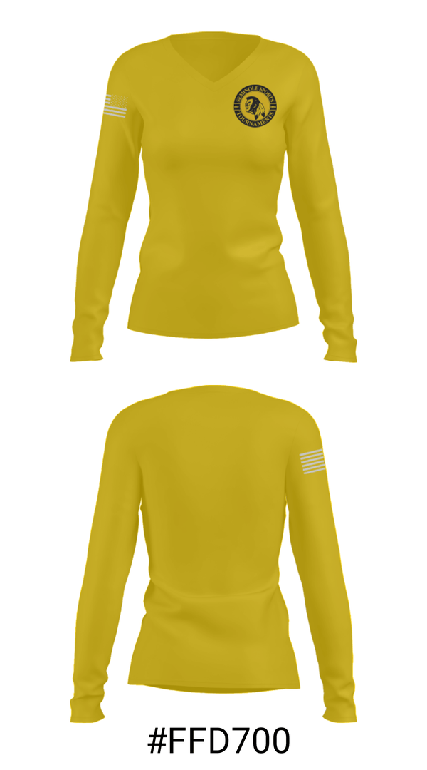 Women's Long Sleeve Vneck Shirt, Seminole Sports Baseball, Baseball, Teamtime, Team time, sublimation, custom sports apparel, team uniforms, spirit wear, spiritwear, sports uniforms, custom shirts, team store, custom team store, fundraiser sports, apparel fundraiser