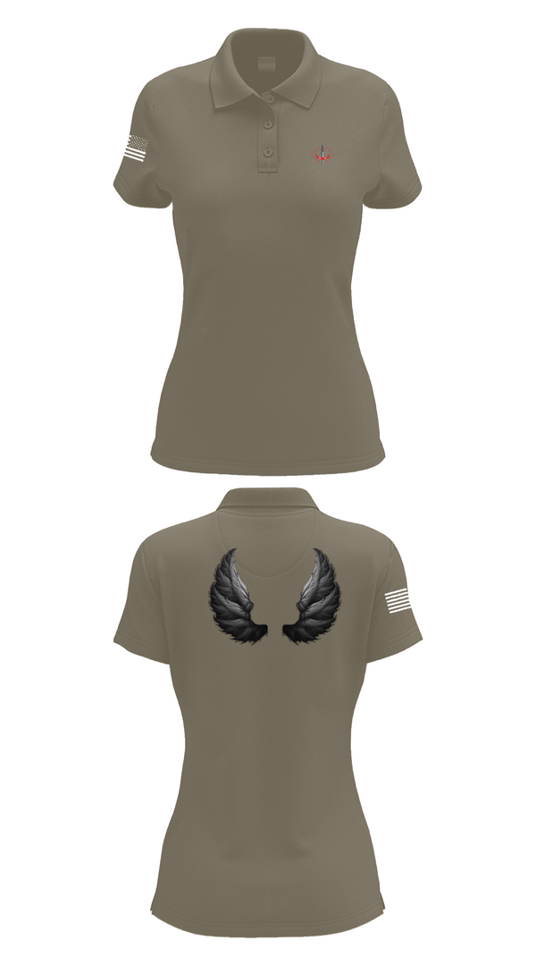 Womens Short Sleeve Performance Polo, WarriorPrep, Navy, Teamtime, Team time, sublimation, custom sports apparel, team uniforms, spirit wear, spiritwear, sports uniforms, custom shirts, team store, custom team store, fundraiser sports, apparel fundraiser