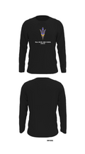 Villa Grove High School Cheer 92409142 Long Sleeve Performance Shirt - 27
