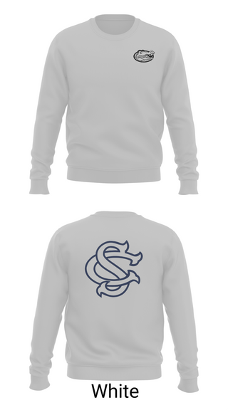 Crew Neck Sweatshirt, Spring Creek High School Basketball, Men's Basketball, Teamtime, Team time, sublimation, custom sports apparel, team uniforms, spirit wear, spiritwear, sports uniforms, custom shirts, team store, custom team store, fundraiser sports, apparel fundraiser