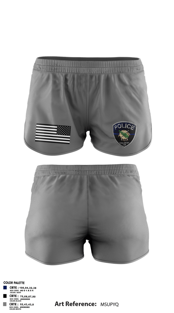 Ranger Panties, Colbert PDColbert PD, , Teamtime, Team time, sublimation, custom sports apparel, team uniforms, spirit wear, spiritwear, sports uniforms, custom shirts, team store, custom team store, fundraiser sports, apparel fundraiser