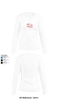 J&M BROTHERS 14644357 Women's Long Sleeve V-neck Shirt -1 15