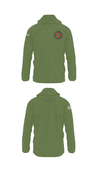 Windbreaker, 189/34th unit, Marines, Teamtime, Team time, sublimation, custom sports apparel, team uniforms, spirit wear, spiritwear, sports uniforms, custom shirts, team store, custom team store, fundraiser sports, apparel fundraiser
