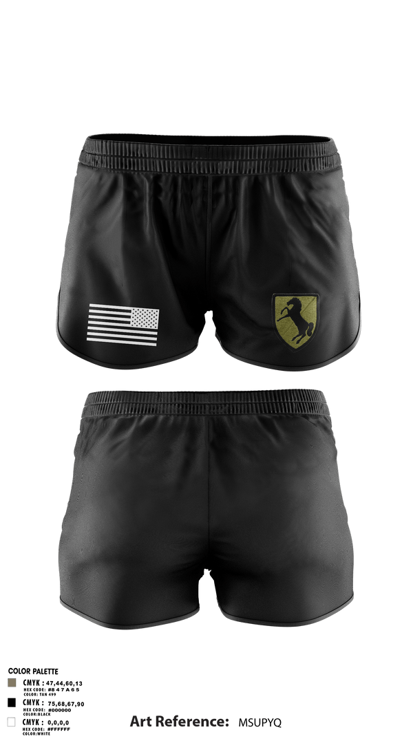 Ranger Panties, 1/11 acr, Army, Teamtime, Team time, sublimation, custom sports apparel, team uniforms, spirit wear, spiritwear, sports uniforms, custom shirts, team store, custom team store, fundraiser sports, apparel fundraiser