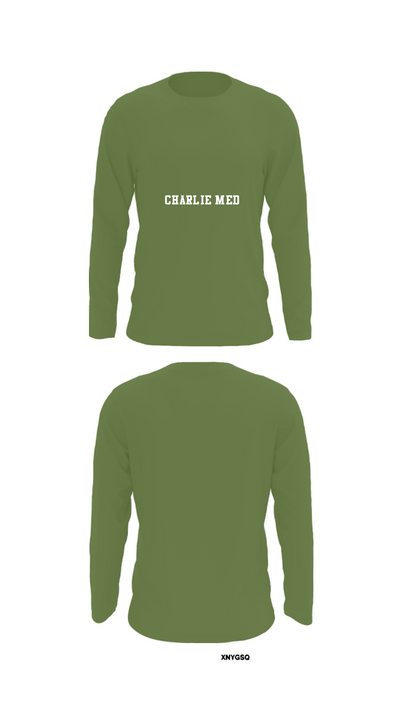 Charlie med 91134767 Long Sleeve Performance Shirt - 52