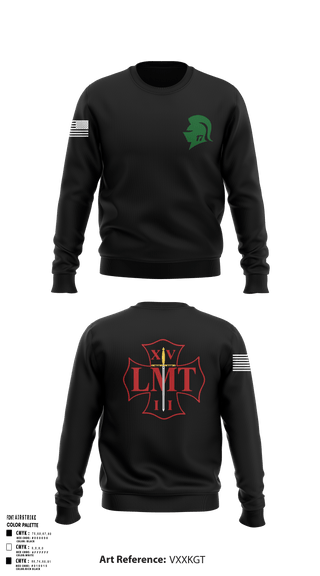 Crew Neck Sweatshirt, Lasd Lomita, Police, Teamtime, Team time, sublimation, custom sports apparel, team uniforms, spirit wear, spiritwear, sports uniforms, custom shirts, team store, custom team store, fundraiser sports, apparel fundraiser