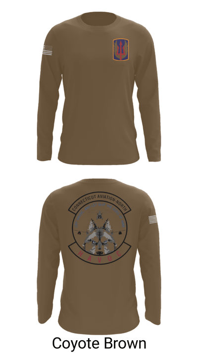1-169th E Company 39061427 Long Sleeve Performance Shirt - 6