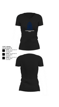 4-31 infantry battalion hotel company 62387368 Women's Short Sleeve V-neck Shirt - 24
