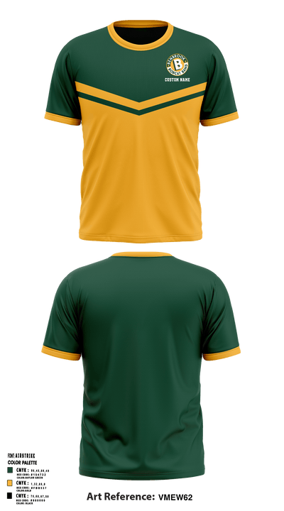 Benbrook High School Bobcat Marching Band 42896694 Short Sleeve Performance Shirt - 1