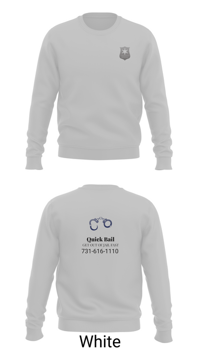EMPIRE First protection service agent 86384889 Crew Neck Sweatshirt - 2