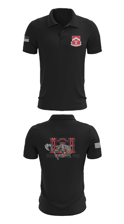 937th CEC-A, 40th BEB 9516475 Short Sleeve Performance Polo - 27