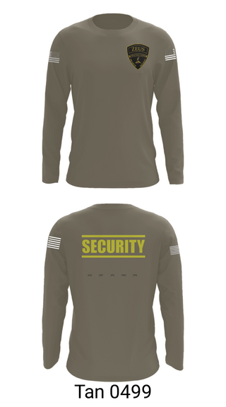 Long Sleeve Performance Shirt, Zeus Protections, Police, Teamtime, Team time, sublimation, custom sports apparel, team uniforms, spirit wear, spiritwear, sports uniforms, custom shirts, team store, custom team store, fundraiser sports, apparel fundraiser