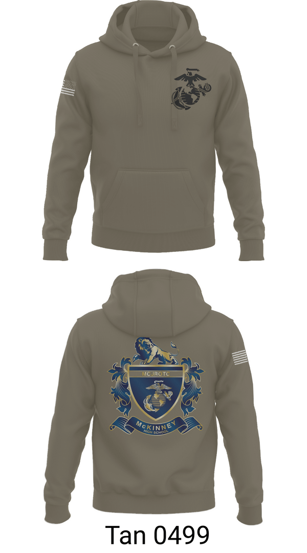 Hoodie, MHS MCJROTC, Marines, Teamtime, Team time, sublimation, custom sports apparel, team uniforms, spirit wear, spiritwear, sports uniforms, custom shirts, team store, custom team store, fundraiser sports, apparel fundraiser