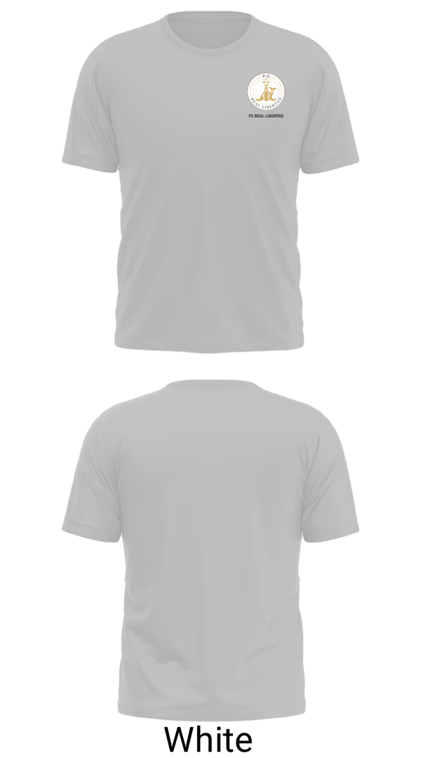Old School Cotton Feel Shirt, FC REAL LIBERTAD, Men's Soccer, Teamtime, Team time, sublimation, custom sports apparel, team uniforms, spirit wear, spiritwear, sports uniforms, custom shirts, team store, custom team store, fundraiser sports, apparel fundraiser