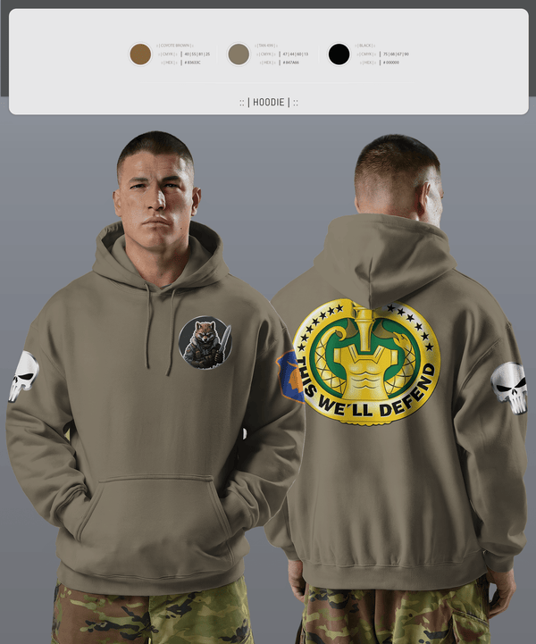 Hoodie, Fox Co., Army, Teamtime, Team time, sublimation, custom sports apparel, team uniforms, spirit wear, spiritwear, sports uniforms, custom shirts, team store, custom team store, fundraiser sports, apparel fundraiser