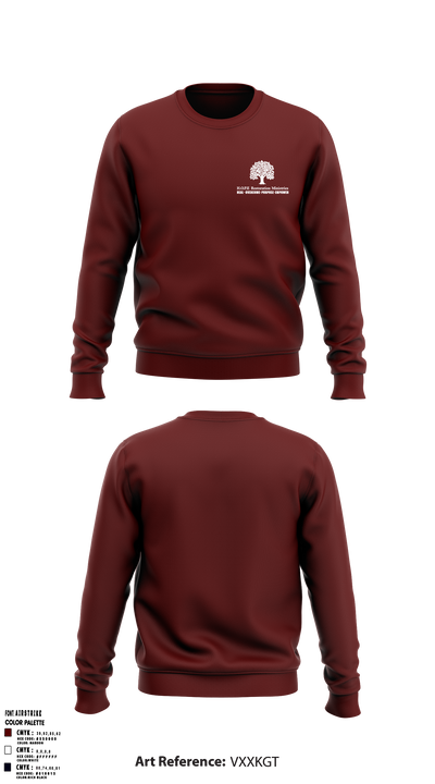Hope Restoration Ministries 73775356 Crew Neck Sweatshirt - 7