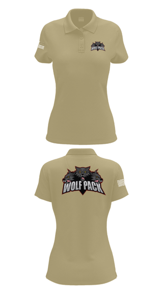 Women's Short Sleeve Performance Polo, 501st BSB, Army, Teamtime, Team time, sublimation, custom sports apparel, team uniforms, spirit wear, spiritwear, sports uniforms, custom shirts, team store, custom team store, fundraiser sports, apparel fundraiser