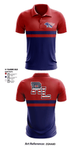 Red Land High School Cheer 15135168 Short Sleeve Performance Polo - 1