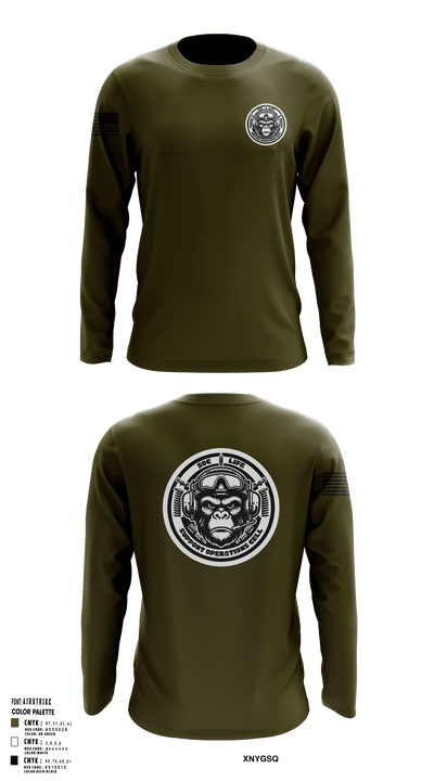 SMTC 35310311 Long Sleeve Performance Shirt - 163