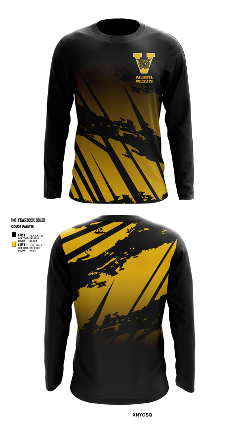 Long Sleeve Performance Shirt, Valdosta Wildcats, , Teamtime, Team time, sublimation, custom sports apparel, team uniforms, spirit wear, spiritwear, sports uniforms, custom shirts, team store, custom team store, fundraiser sports, apparel fundraiser
