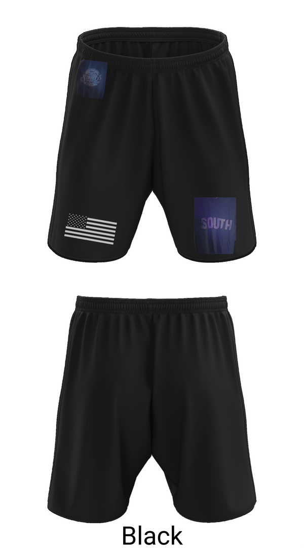 Athletic Shorts With Pockets, South’s Boot Camp, , Teamtime, Team time, sublimation, custom sports apparel, team uniforms, spirit wear, spiritwear, sports uniforms, custom shirts, team store, custom team store, fundraiser sports, apparel fundraiser