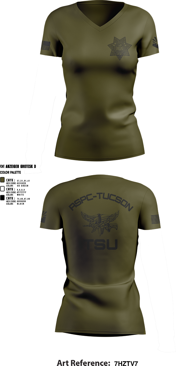 Womens Short Sleeve Vneck Shirt, TSU, Police, Teamtime, Team time, sublimation, custom sports apparel, team uniforms, spirit wear, spiritwear, sports uniforms, custom shirts, team store, custom team store, fundraiser sports, apparel fundraiser