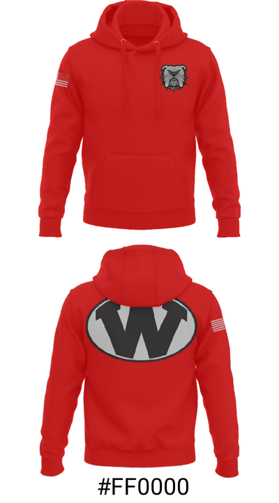 Wheeler County Middle School Softball 81804266 Hoodie - 17