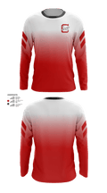 Columbiana High School Basketball 83089115 Long Sleeve Performance Shirt - 40