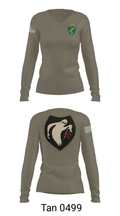 325th Tactical PSYOP Co. (A) 55785054 Women's Long Sleeve V-neck Shirt - 77