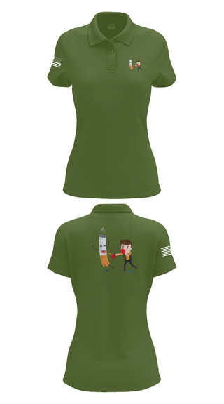 Womens Short Sleeve Performance Polo, La droga niños, Navy, Teamtime, Team time, sublimation, custom sports apparel, team uniforms, spirit wear, spiritwear, sports uniforms, custom shirts, team store, custom team store, fundraiser sports, apparel fundraiser