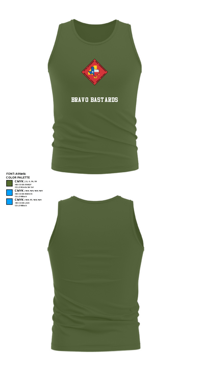 Bravo Bastards 65129777 Tank Top - 59