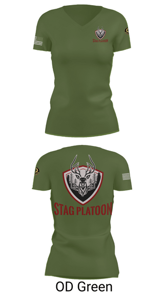 Womens Short Sleeve Vneck Shirt, Eagle troop 2/2, Army, Teamtime, Team time, sublimation, custom sports apparel, team uniforms, spirit wear, spiritwear, sports uniforms, custom shirts, team store, custom team store, fundraiser sports, apparel fundraiser