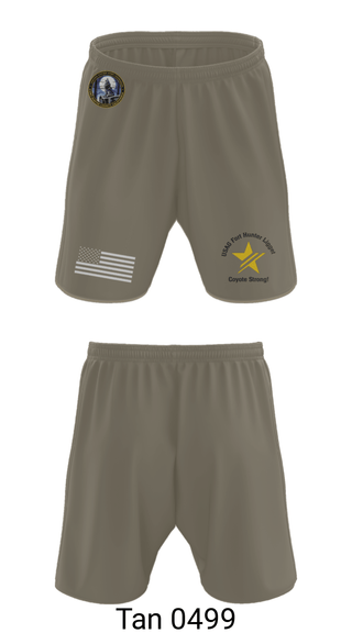 Athletic Shorts With Pockets, USAG Fort Hunter Liggett, Army, Teamtime, Team time, sublimation, custom sports apparel, team uniforms, spirit wear, spiritwear, sports uniforms, custom shirts, team store, custom team store, fundraiser sports, apparel fundraiser