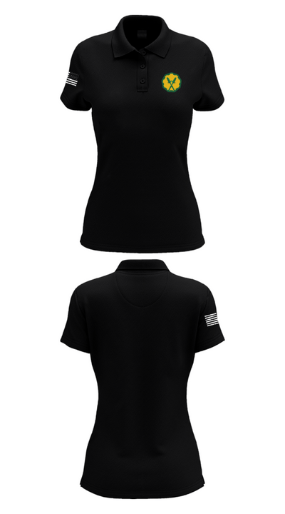160th mp bn 37897815 Women's Short Sleeve Performance Polo  - 35