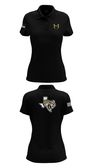 Womens Short Sleeve Performance Polo, Hubbard Middle School Cheer, Cheer, Teamtime, Team time, sublimation, custom sports apparel, team uniforms, spirit wear, spiritwear, sports uniforms, custom shirts, team store, custom team store, fundraiser sports, apparel fundraiser
