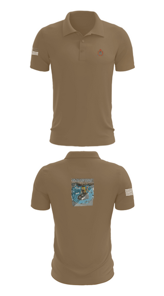 Short Sleeve Performance Polo, 34th DSB, Army, Teamtime, Team time, sublimation, custom sports apparel, team uniforms, spirit wear, spiritwear, sports uniforms, custom shirts, team store, custom team store, fundraiser sports, apparel fundraiser