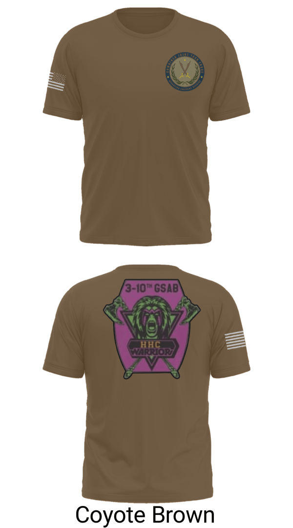 Short Sleeve Performance Shirt, 3-10 GSAB, Army, Teamtime, Team time, sublimation, custom sports apparel, team uniforms, spirit wear, spiritwear, sports uniforms, custom shirts, team store, custom team store, fundraiser sports, apparel fundraiser