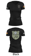 4./401 PzGrenBtl 62618383 Women's Short Sleeve V-neck Shirt - 28