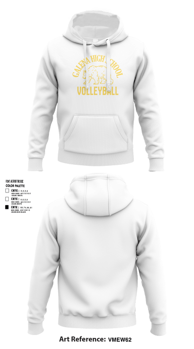 Galena High School Volleyball 10912508 Hoodie - 2