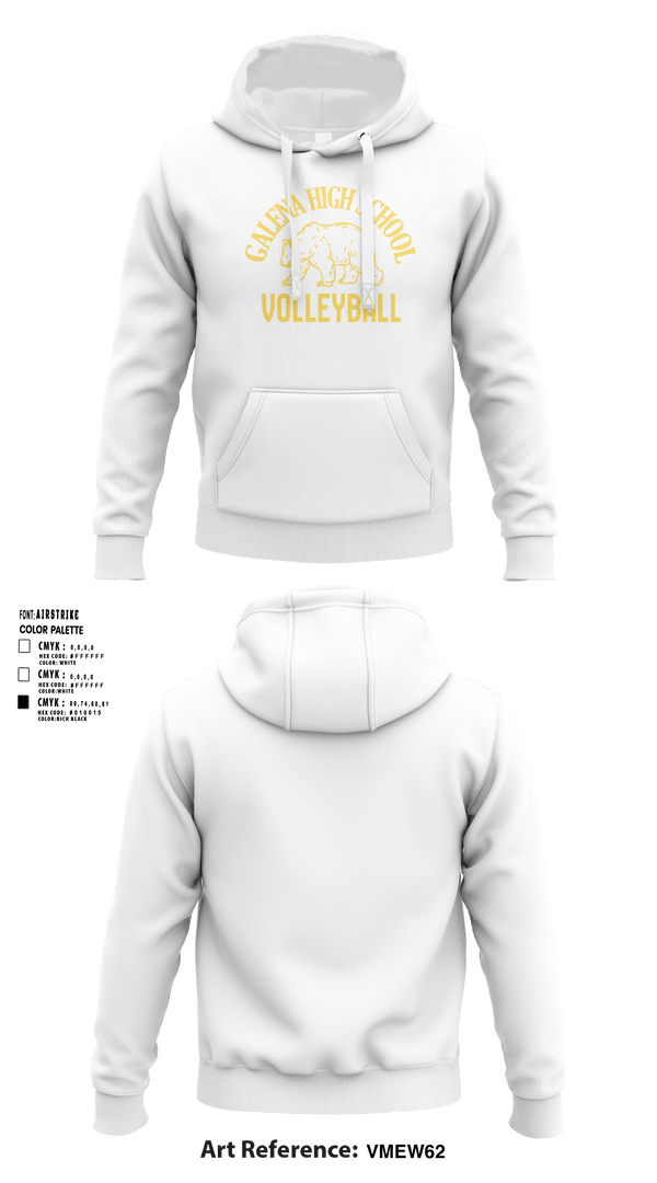 Hoodie, Galena High School Volleyball, Women's Volleyball, Teamtime, Team time, sublimation, custom sports apparel, team uniforms, spirit wear, spiritwear, sports uniforms, custom shirts, team store, custom team store, fundraiser sports, apparel fundraiser