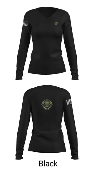 Womens Long Sleeve Vneck Shirt, DTRP 1/11ACR WARLORDS, , Teamtime, Team time, sublimation, custom sports apparel, team uniforms, spirit wear, spiritwear, sports uniforms, custom shirts, team store, custom team store, fundraiser sports, apparel fundraiser