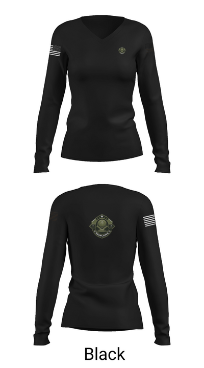 DTRP 1/11ACR WARLORDS 85109103 Women's Long Sleeve V-neck Shirt - 37