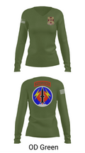 4/9 Field Artillery 56 Command (Pershing) 34975025 Women's Long Sleeve V-neck Shirt - 57