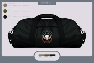 Duffle Bag, FARP, Air Force, Teamtime, Team time, sublimation, custom sports apparel, team uniforms, spirit wear, spiritwear, sports uniforms, custom shirts, team store, custom team store, fundraiser sports, apparel fundraiser