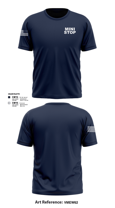 Mini stop 40015944 Short Sleeve Performance Shirt - 2