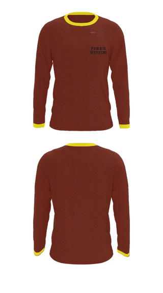 Long Sleeve Performance Shirt, Phoenix Steppers, Cheer, Teamtime, Team time, sublimation, custom sports apparel, team uniforms, spirit wear, spiritwear, sports uniforms, custom shirts, team store, custom team store, fundraiser sports, apparel fundraiser