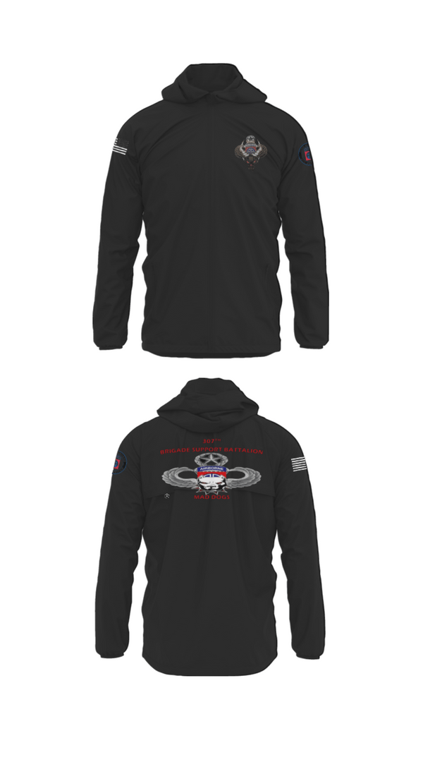 Windbreaker, 307th bsb, Army, Teamtime, Team time, sublimation, custom sports apparel, team uniforms, spirit wear, spiritwear, sports uniforms, custom shirts, team store, custom team store, fundraiser sports, apparel fundraiser